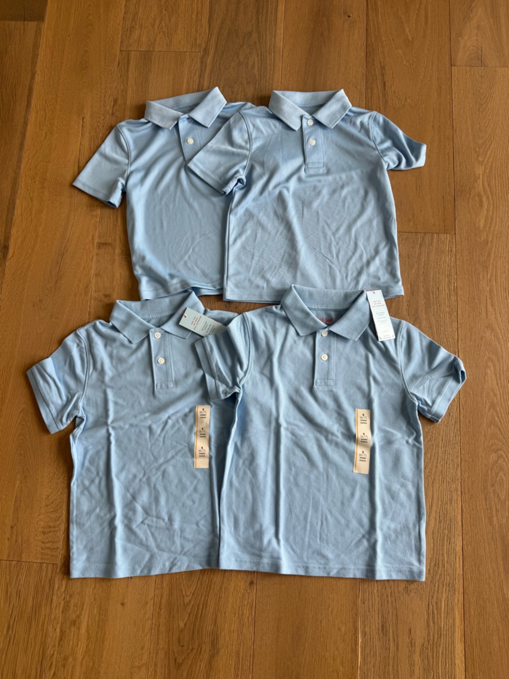 Lot of S(6/7) Boys Uniform Polos - NEW WITH TAGS